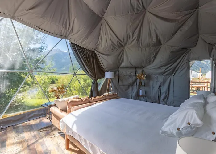 Luxe tent Tammah Jackson Hole Wilson
