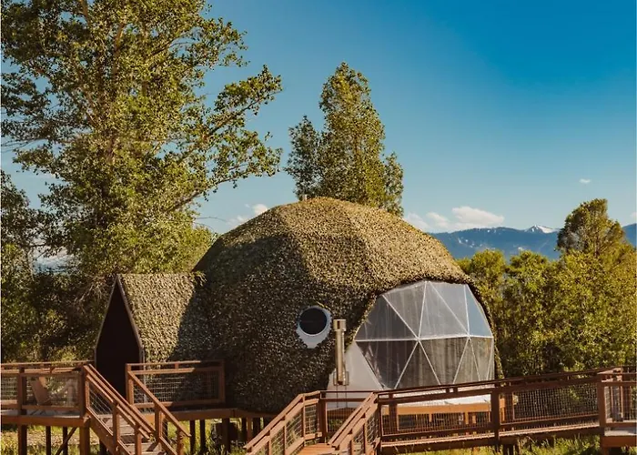 Luxe tent Tammah Jackson Hole Wilson